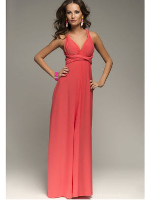 New Stylish Women's Long Party Floor-Length Summer Dress