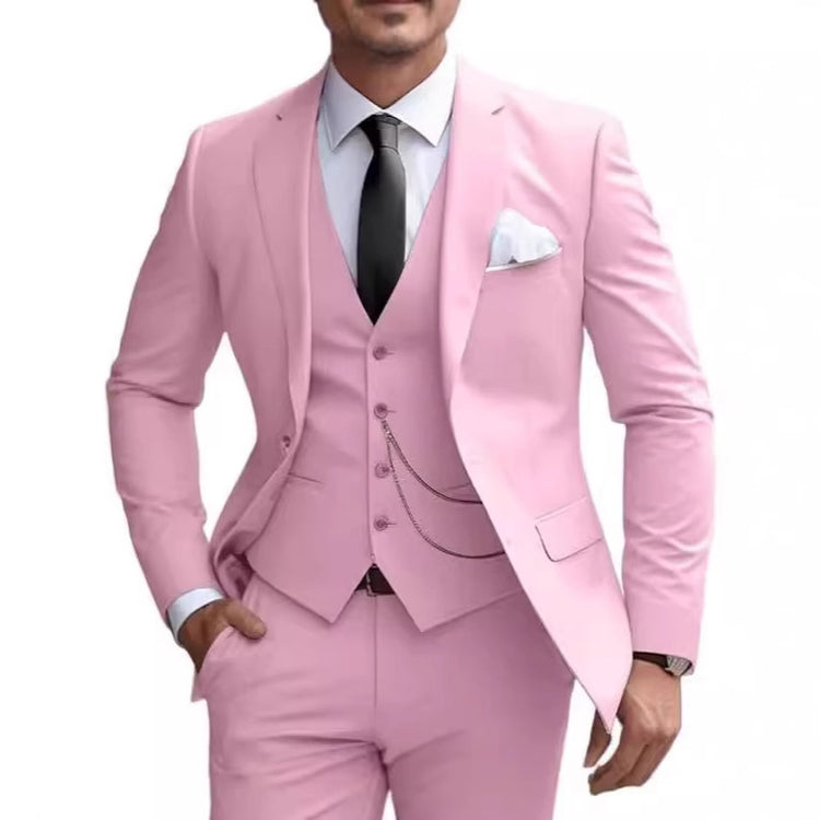 Suit Slim Fit Business Suit Banquet Temperament Formal Dress For Men - Swefashionstore
