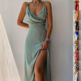 V-neckSummer Fashion Slim Suspender Dresses For Women - Swefashionstore