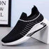 Fashion Mesh Striped Design Outdoor Sneakers - Swefashionstore