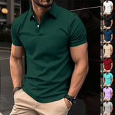 Summer Short Sleeve Polo Shirt - Swefashionstore