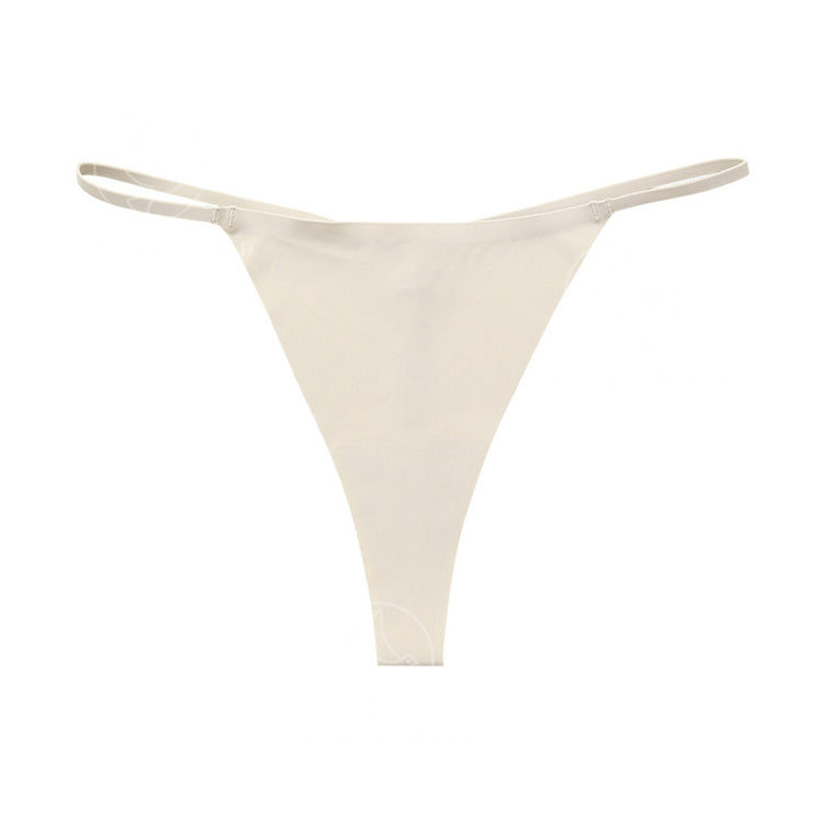 Seamless Thin Belt Buckle T-shaped Panties T-string For Women Underwear - Swefashionstore
