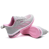 Lightweight Breathable Air Cushion knitted Running Shoes, Women&