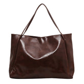 Fashion Leather Handbag - Retro Casual Shoulder Bag for Everyday Use - Swefashionstore