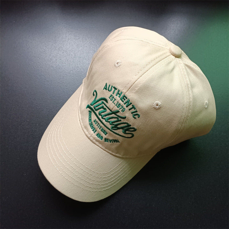 EUROPEAN And AMERICAN Letter Embroidery Baseball Cap
