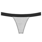 Women Breathable Cotton Thong Period Underwear Low Rise Briefs - Swefashionstore
