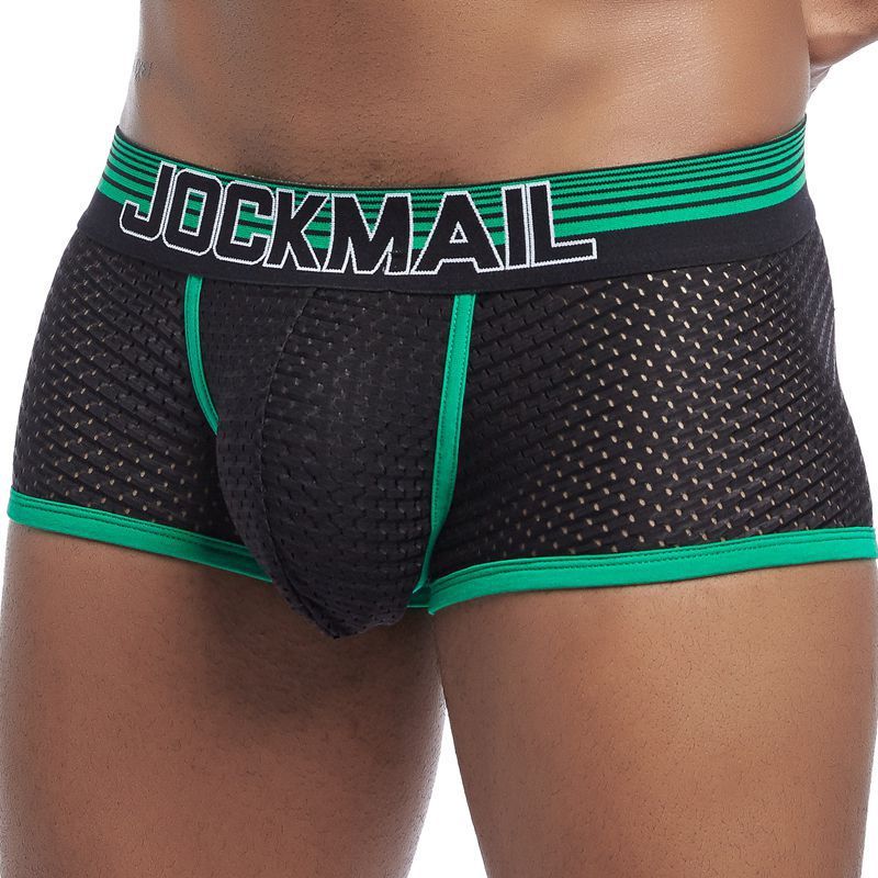 Men Underwear Boxer Breathable Mesh boxe - Swefashionstore