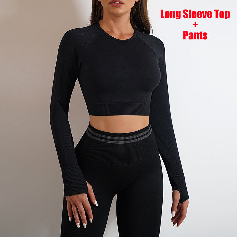 Seamless Yoga Pants for Sports, Gym, and Fitness - Swefashionstore