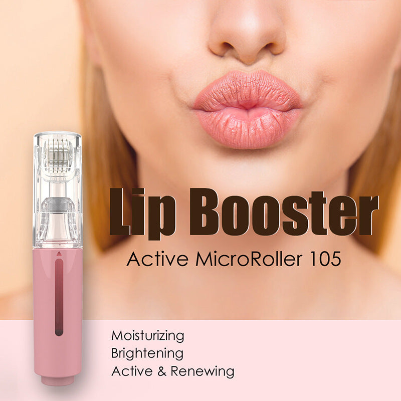 3 In 1 Lip Care Roller Beard Growth Treatment & Serum Applicator