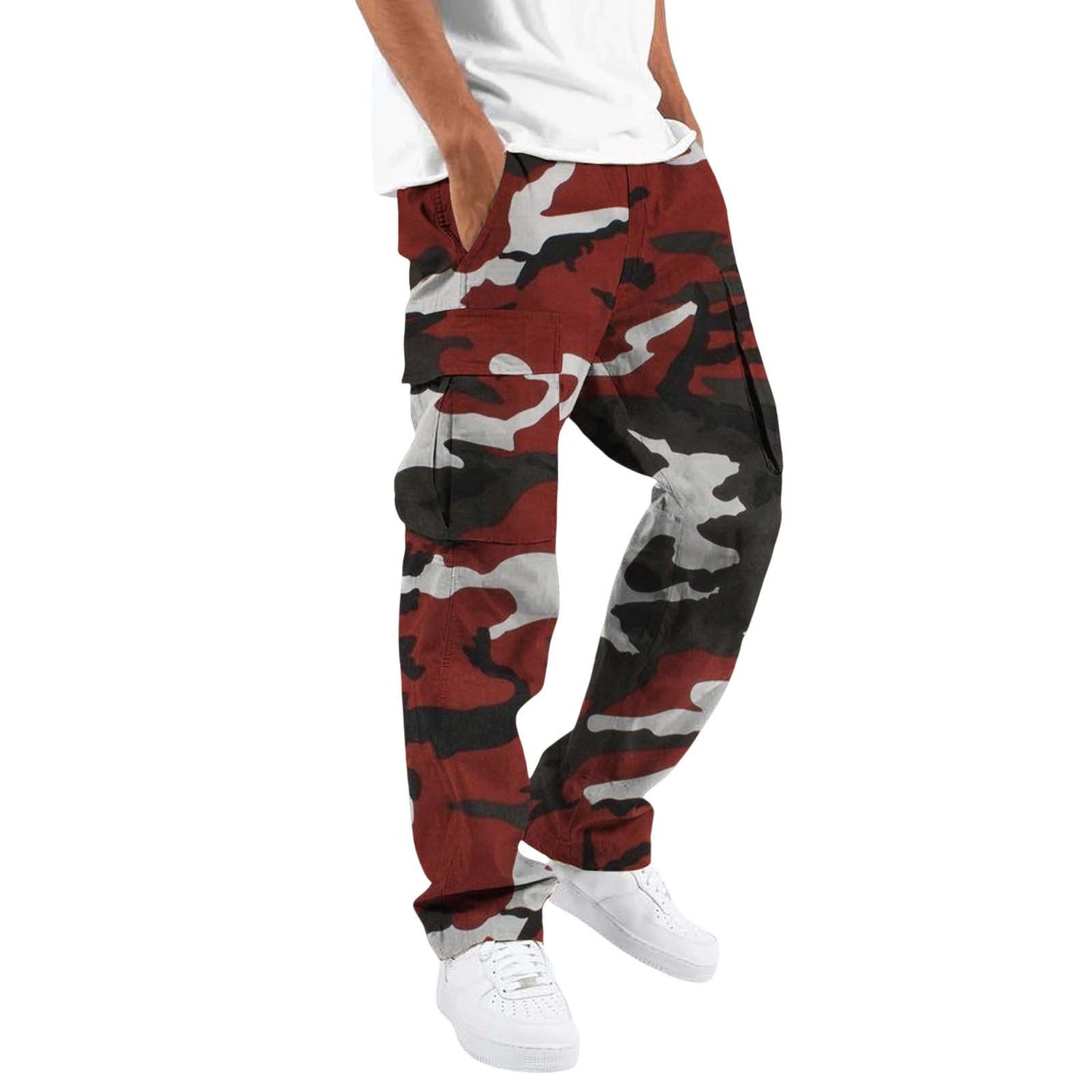Fashion Camouflage Overalls Men&