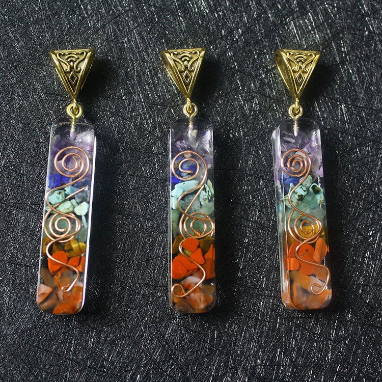 Gravel Seven Chakra Spirit Pendant - Swefashionstore