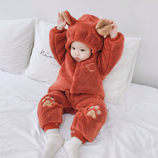 Newborn Baby Onesies Baby Clothes Romper Baby Quilted - Swefashionstore