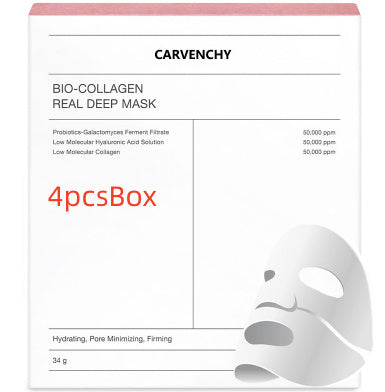 Deep Collagen Overnight Mask The Real Collagen Facial Sheet