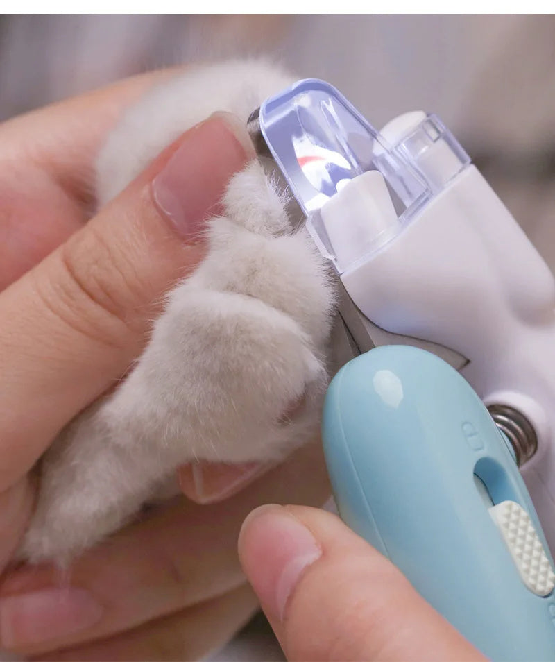 Pet Nail Clippers Dog and Cat with LED Electric Nail Grinder