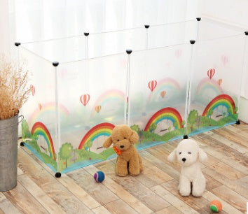 Pet transparent fence - Swefashionstore