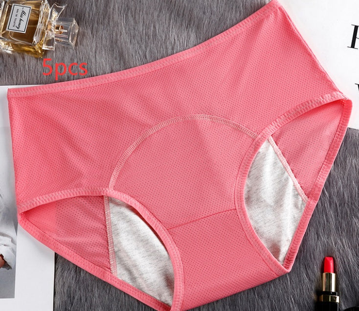 5PCS Menstrual Underwear Women Leak Proof Panties - Swefashionstore
