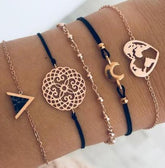 BESTSELLER BEAD Chain Bracelet SET Anklet - Swefashionstore