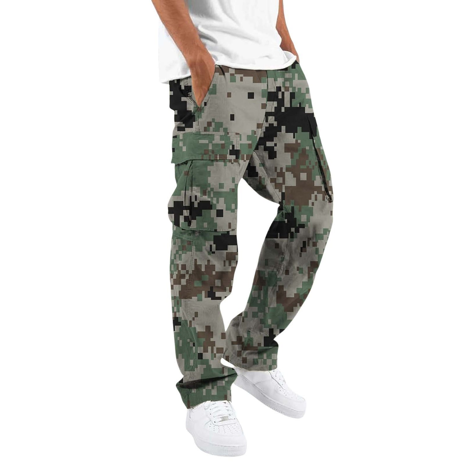 Fashion Camouflage Overalls Men&