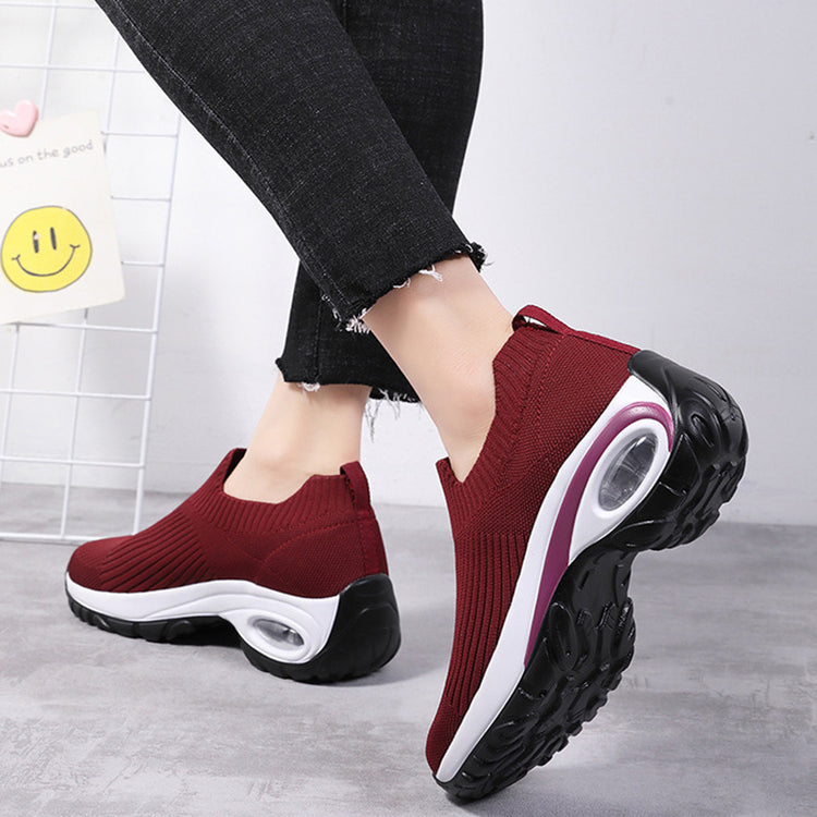Women Sneakers Mesh Breathable Running Shoes - Swefashionstore
