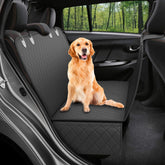 Dog Car Seat Cover View Mesh Pet Carrier Hammock Safety Protector Car Rear Back Seat Mat With Zipper And Pocket For Travel - Swefashionstore