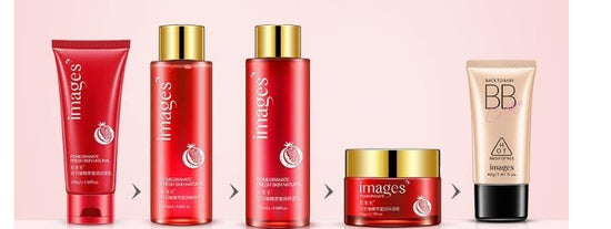 Red pomegranate Yingrun suit Facial Care Set - Swefashionstore
