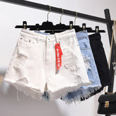 THIN-STYLE Loose DENIM Fashion MINI Shorts - Swefashionstore