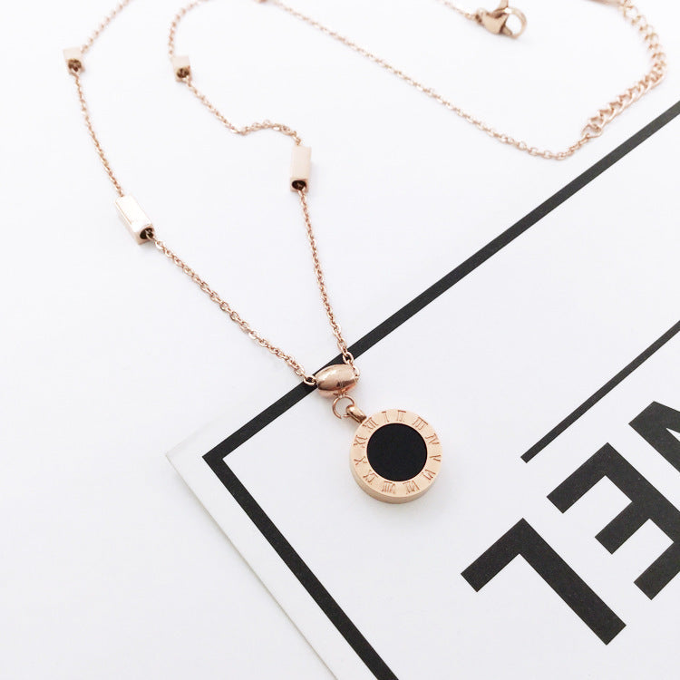 MODE Titan STAHL vergoldet 18K ROSÉGOLD