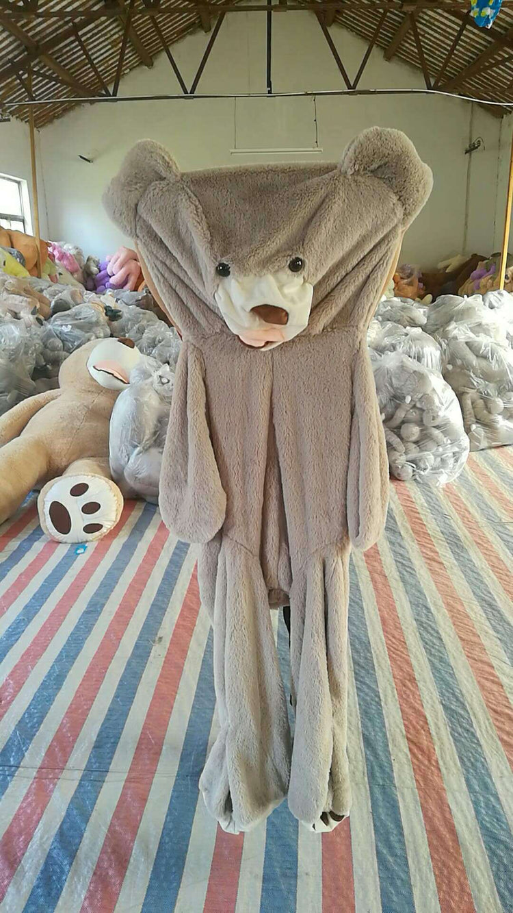 Giant Teddy Bear Plush Toy Huge Soft Toys Leather Shell - Swefashionstore