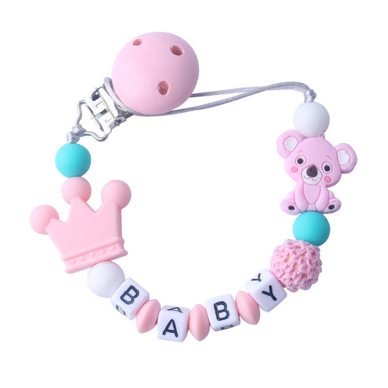 BEST SELLER Baby NAME PACIFIER Chain Products Pacifier CLIP