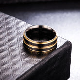 Titanium Jewelry Supply man ring - Swefashionstore