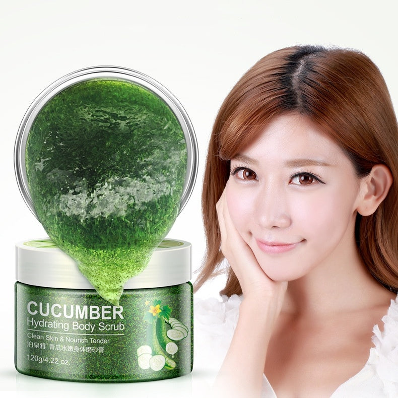 Cucumber white skin peels facial scrub
