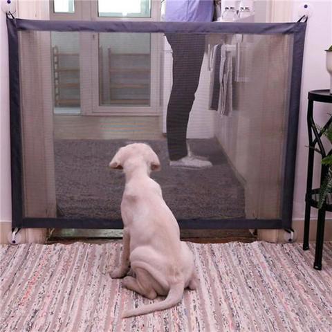 Portable Folding Pet Separation Barrier Dog Obstacle Safety Fence - Swefashionstore