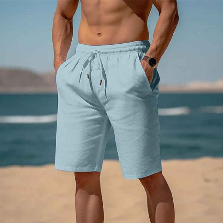 Summer Elastic Waist Shorts for Ultimate Comfort and Style - Swefashionstore