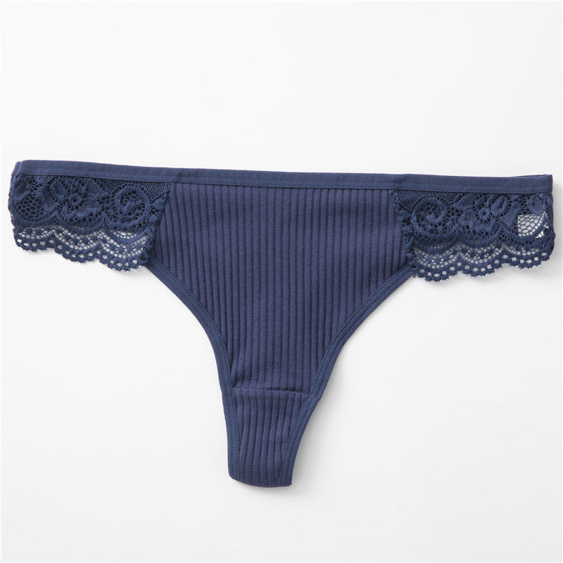 WEDDING Underwear LOW-WAIST Full COTTON Women's Lace
