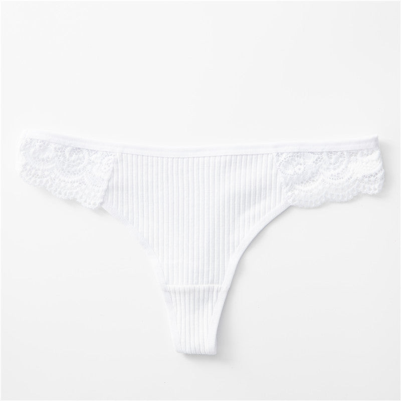 WEDDING Underwear LOW-WAIST Full COTTON Women's Lace