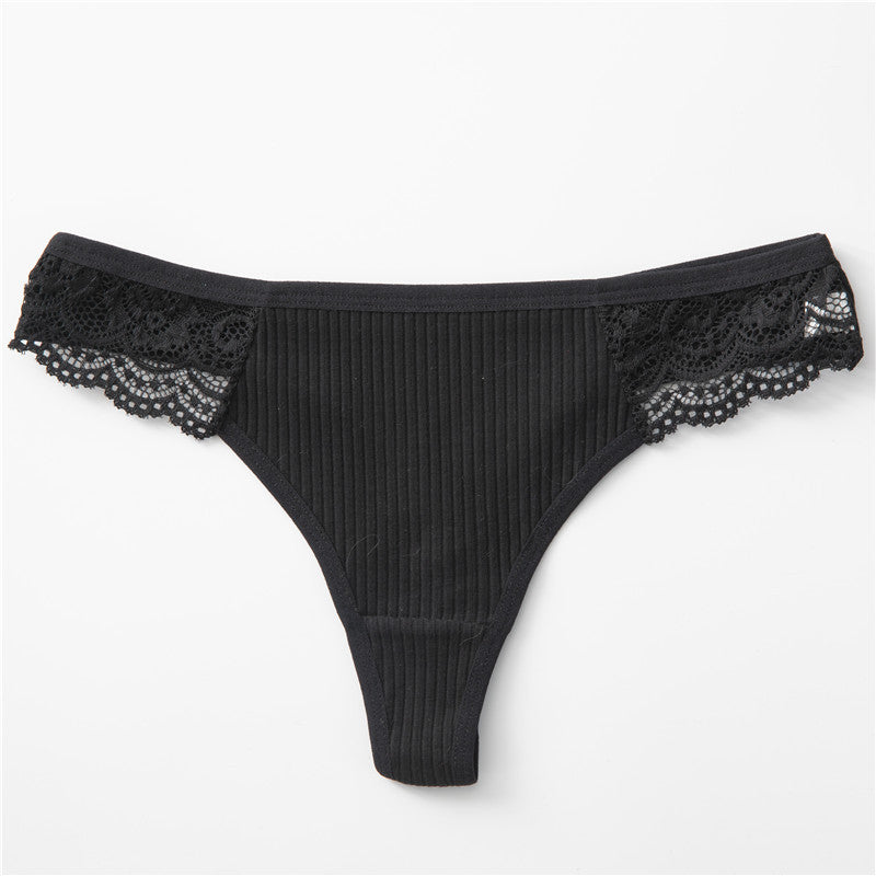 WEDDING Underwear LOW-WAIST Full COTTON Women's Lace