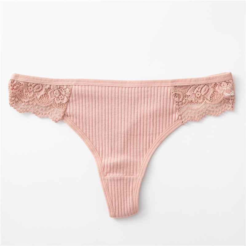 WEDDING Underwear LOW-WAIST Full COTTON Women's Lace