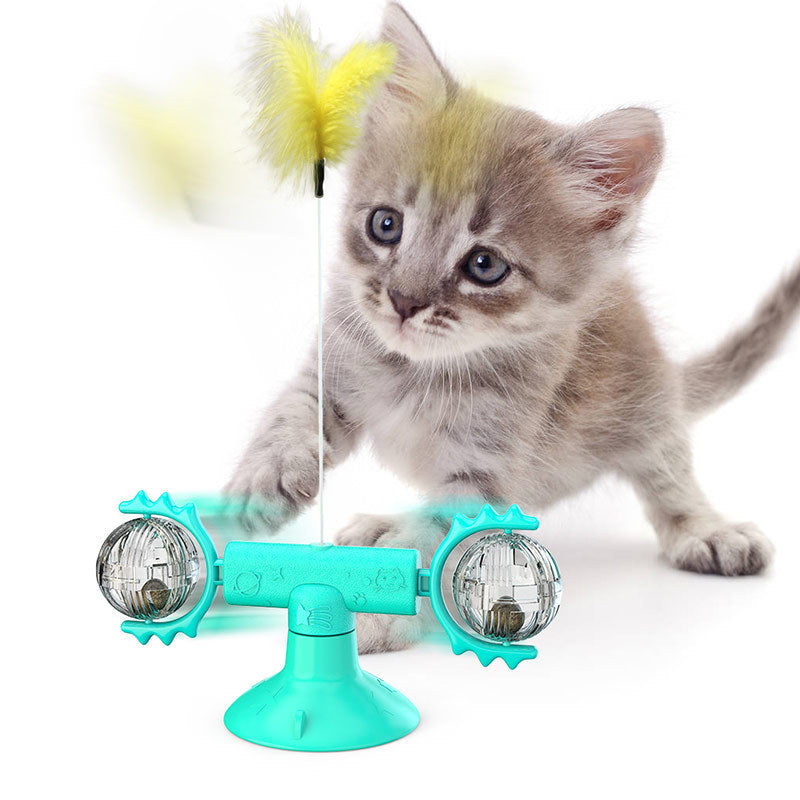 Cat Rotating Windmill
