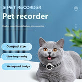 Pets Recorder Pet Tracker Collar Dogs And Cats - Swefashionstore