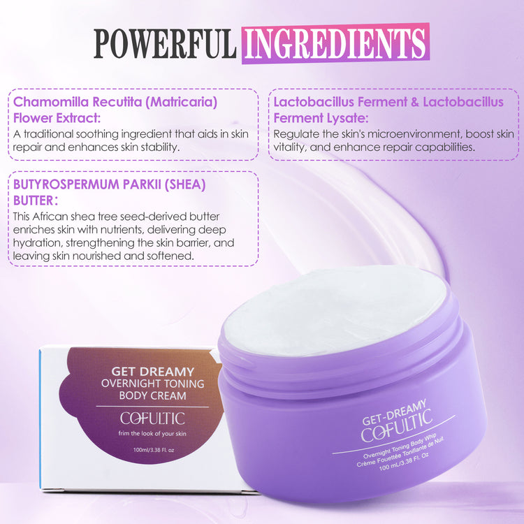 Cofultic Night Sleep Tightening Cream Flat Wrinkles - Swefashionstore