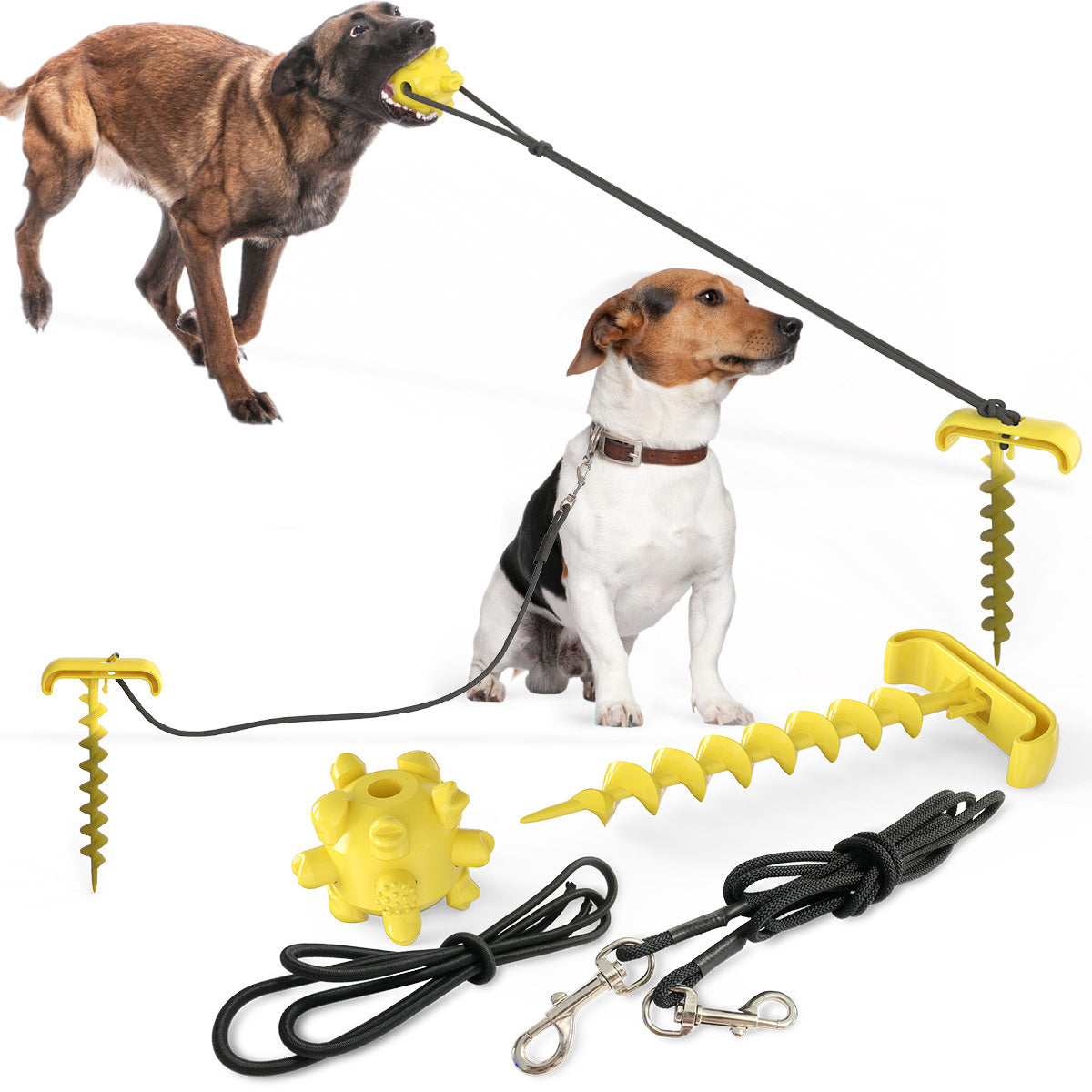 Tie dog leash dog toy - Swefashionstore