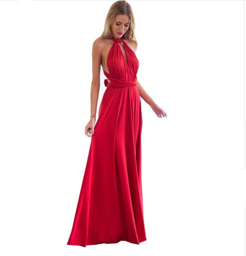 New Stylish Women's Long Party Floor-Length Summer Dress