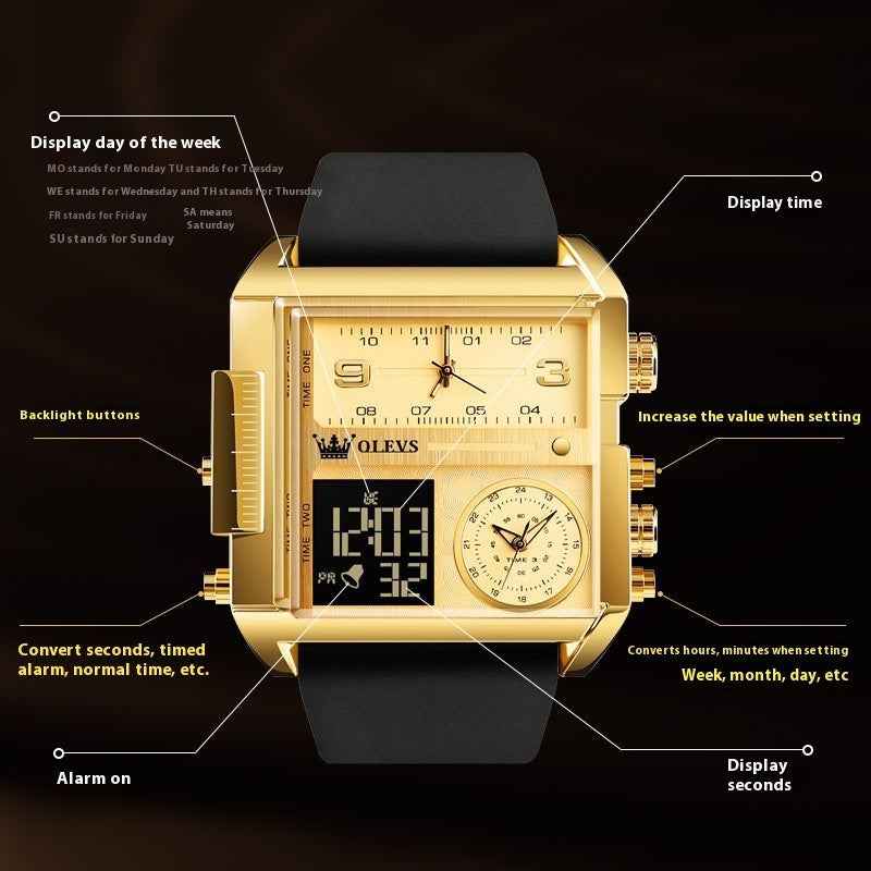 Multifunctional Sports Watch for Active Lifestyles - Swefashionstore