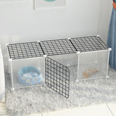 Small Dog Indoor Home 11 Pieces Door Fence - Swefashionstore