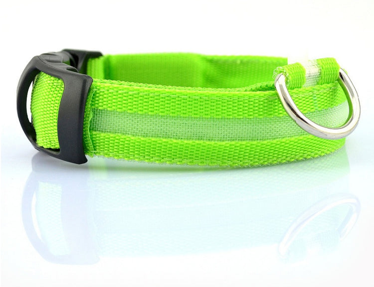 Nylon LED Pet Dog Luminous Collar - Swefashionstore
