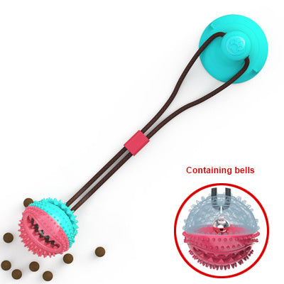 Dog Toys Silicon Suction Cup Teeth Cleaning