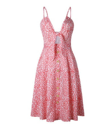 SUMMER Dresses Sleeveless BACKLESS Strap Long Close-fitting