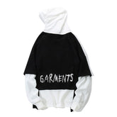 Autumn Men Graffiti Oversize Hoodies Hip-hop Round Neck Cotton Hoodie - Swefashionstore