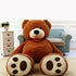 Giant Teddy Bear Plush Toy Huge  Soft Toys  Leather Shell - Swefashionstore