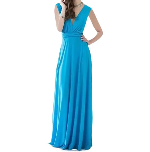 New Stylish Women's Long Party Floor-Length Summer Dress